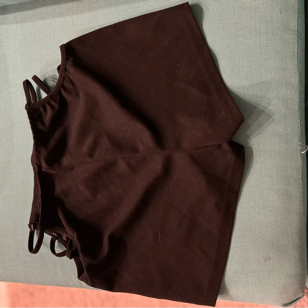 SHEIN Black Skorts with Relaxed Fit and Soft Fabric